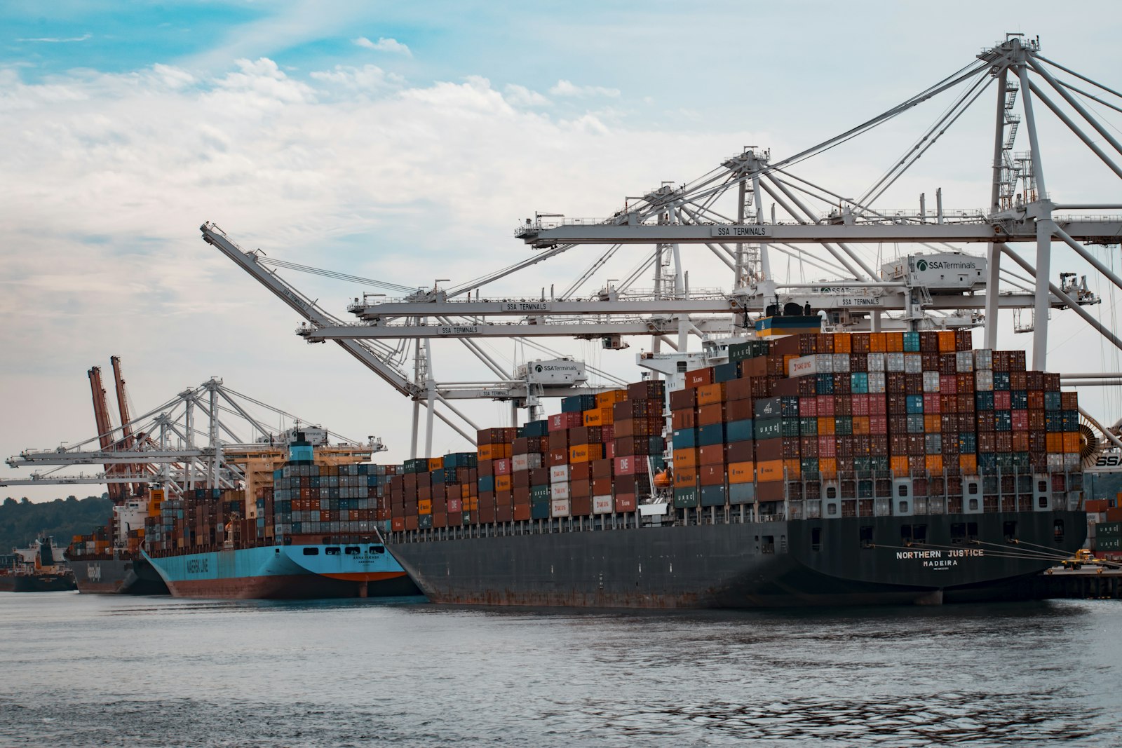Container port used for VighnaFree Logistics ocean freight services